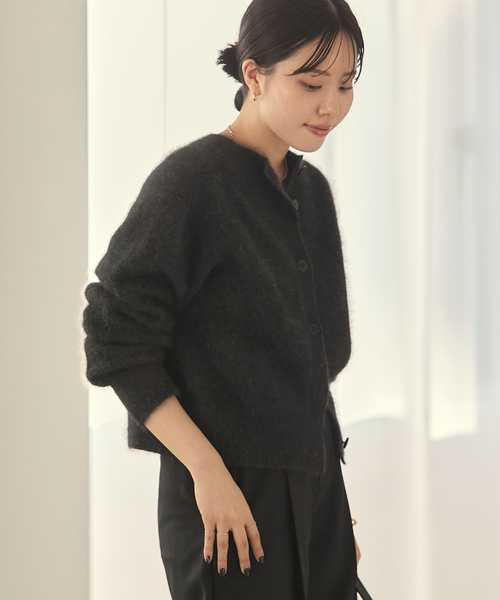 plage（プラージュ）の「Fur Back Open プルオーバー（ニット/セーター