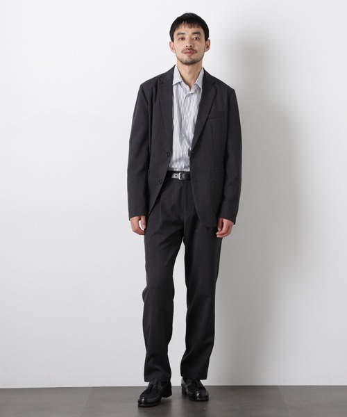 ポリエステルツイル セットアップ（洗濯機洗い可能）（セットアップ