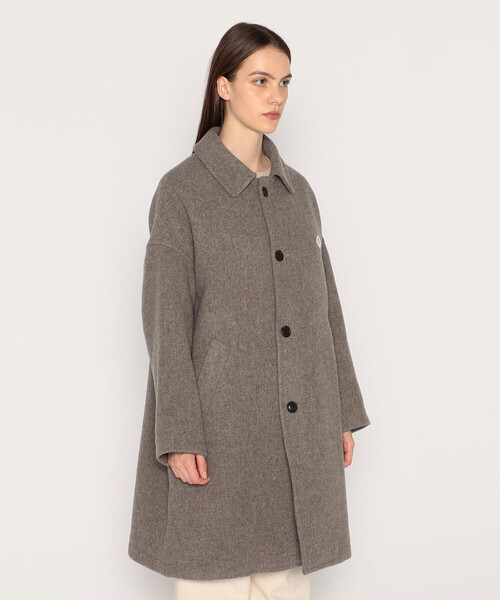 DANTON（ダントン）の「WOMEN'S WOOL LIGHT PILE LONG COAT（ステン