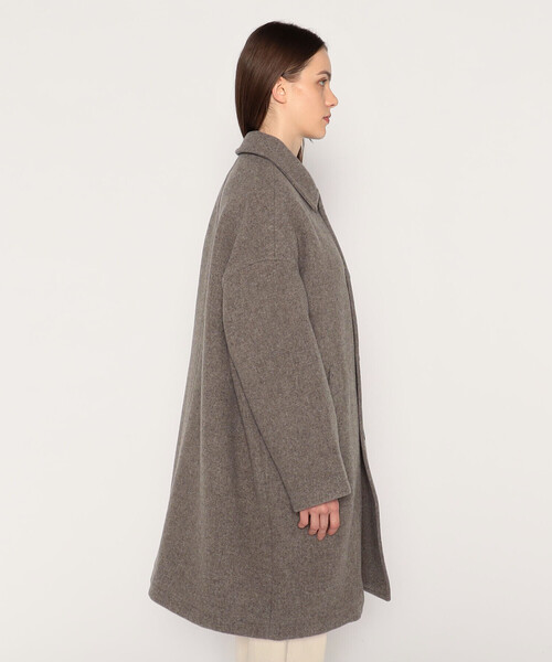 DANTON（ダントン）の「WOMEN'S WOOL LIGHT PILE LONG COAT（ステン