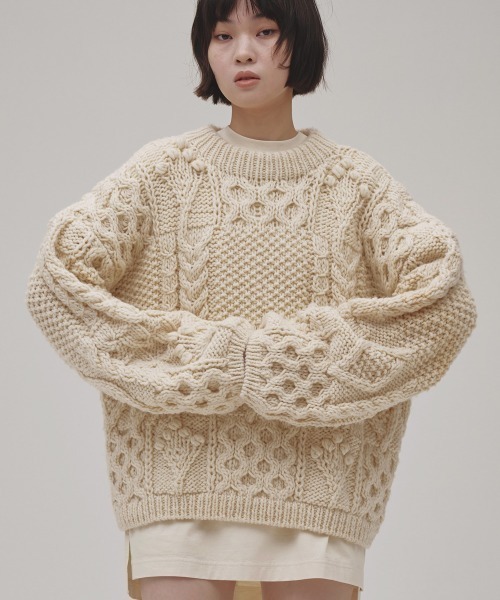 TODAYFUL（トゥデイフル）の「Pattern Hand Knit（ニット/セーター