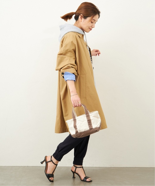 セール】□□□《追加》ハイカウントワイドステンカラーコート（ステン