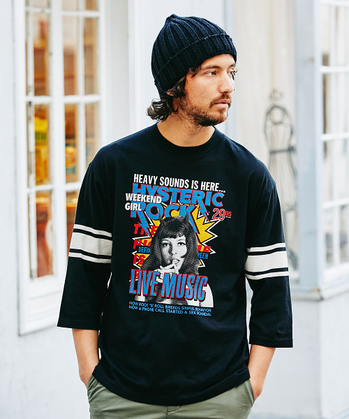 HYSTERIC GLAMOUR（ヒステリックグラマー）の「LOUDEN NITE pt 七分袖T