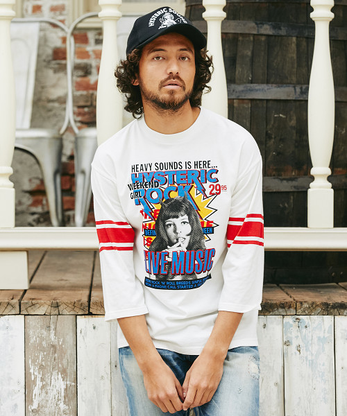 HYSTERIC GLAMOUR（ヒステリックグラマー）の「LOUDEN NITE pt 七分袖T