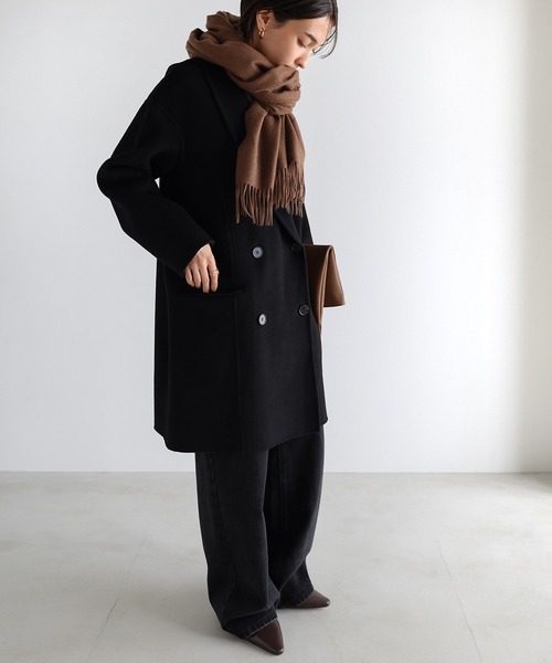 セール】ウールリバーダブルコート（その他アウター）｜evernavy