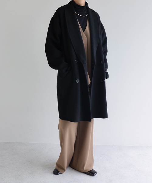 セール】ウールリバーダブルコート（その他アウター）｜evernavy
