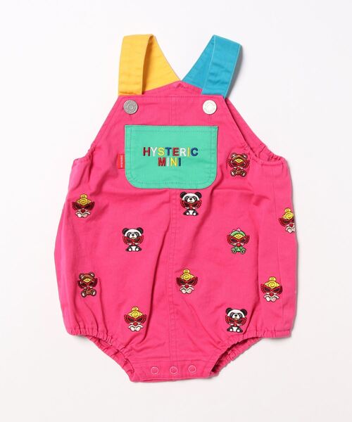 即*い様 ヒステリックミニ ヒスミニ ミニラ サロペット 刺繍 即*い様