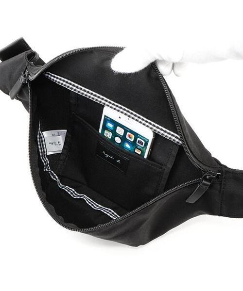 agnes b.（アニエスベー）の「WEB限定 ナイロンウエストポーチ (MS04