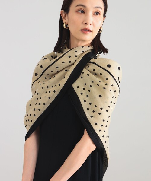 manipuri / ジオメトリック ドット ストール（ストール/ショール