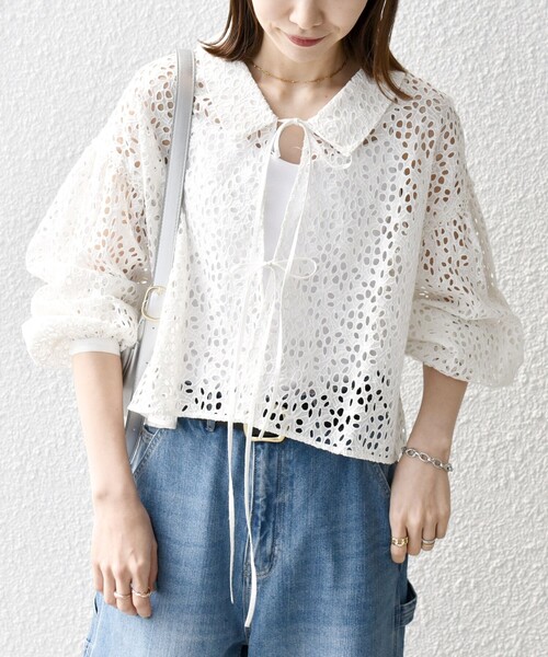 SHIPS any（シップス エニィ）の「SHIPS any:〈洗濯機可能〉フラワー