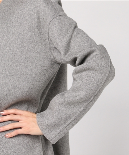 ENFOLD（エンフォルド）の「ウールリバー ノーカラーコート（その他