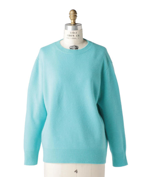 Drawer（ドゥロワー）の「Drawer 7Gカシミヤクルーネックプルオーバー