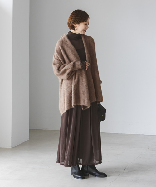 Noble（ノーブル）の「《追加》ファーニットパフカーディガン 5