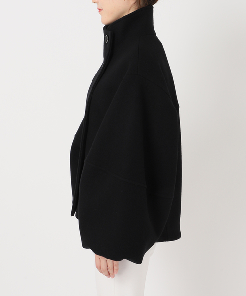 Noble（ノーブル）の「《追加》メルトンパフスリーブショートコート