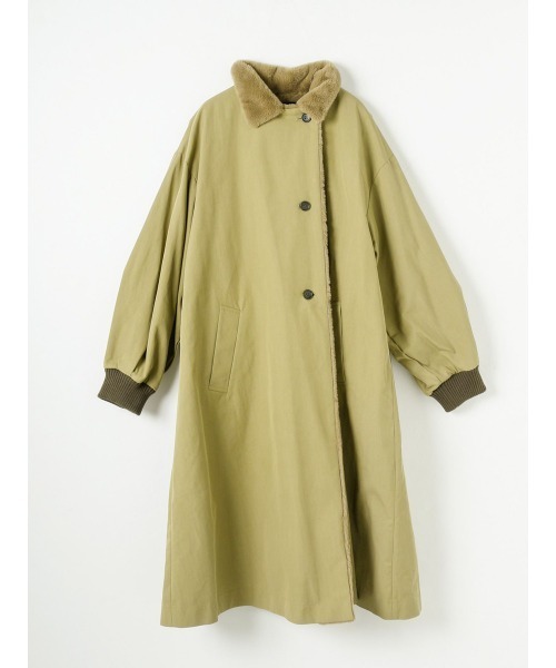 mizuiroind（ミズイロインド）の「mizuiro ind バックボアコート