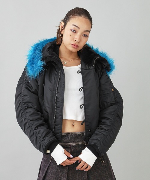 Alpha Industries（アルファインダストリーズ）の「X-girl x ALPHA N