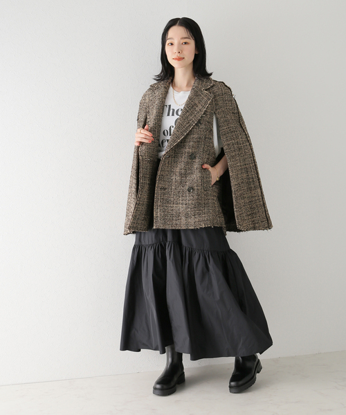 plage（プラージュ）の「【GIRL】ツィードケープジャケット（その他