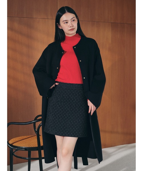 FRAY I.D（フレイアイディー）の「super140'sウールリバーコート（ノー