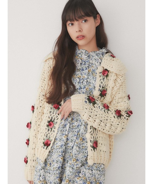merry jenny（メリージェニー）の「クロシェカーディガン