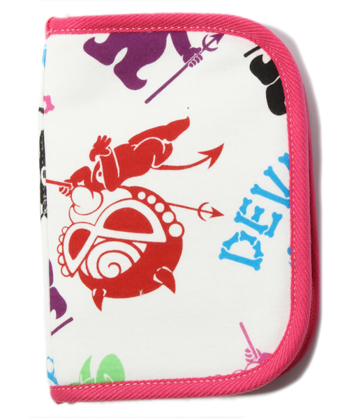 HYSTERIC MINI（ヒステリックミニ）の「DEVILKIN 総柄 マルチケース(S