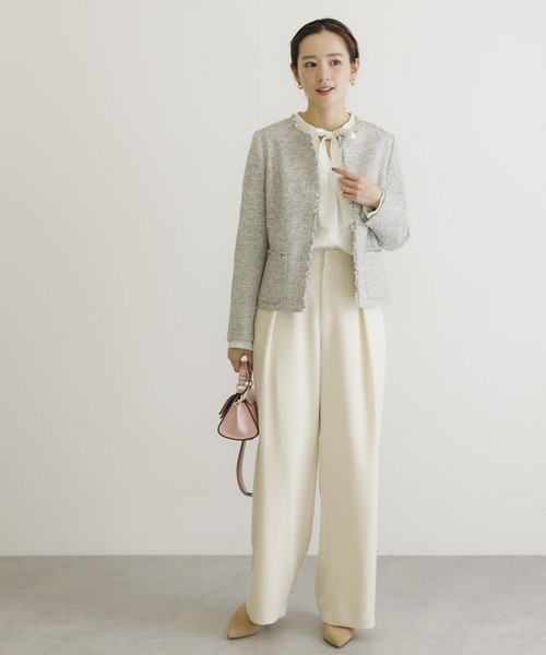 URBAN RESEARCH（アーバンリサーチ）の「ノーカラーフリンジツイード