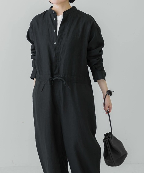 かぐれ（カグレ）の「リネンオールインワン（サロペット