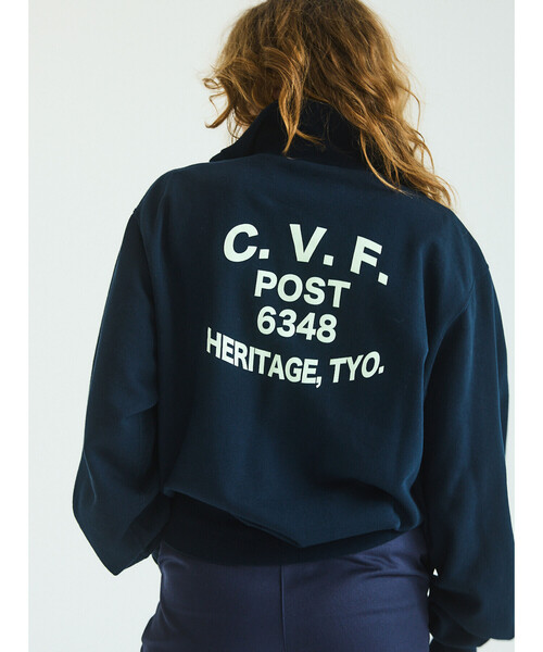 Oblada（オブラダ）の「Oblada | UNIFORM HALF ZIP SWEAT WOMEN