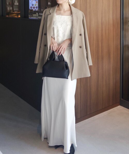 セール】ジャガードパフショルダートップス（シャツ/ブラウス