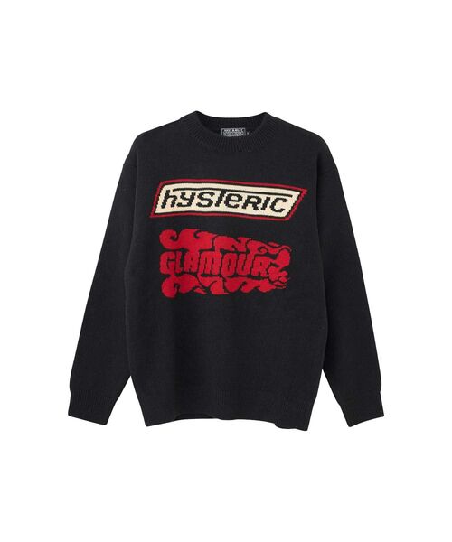HYSTERIC GLAMOUR（ヒステリックグラマー）の「HG COMBO編込 セーター