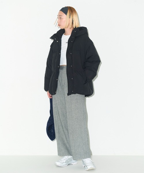 emmi（エミ）の「サステナブルマルチウェイダウン（ダウンジャケット