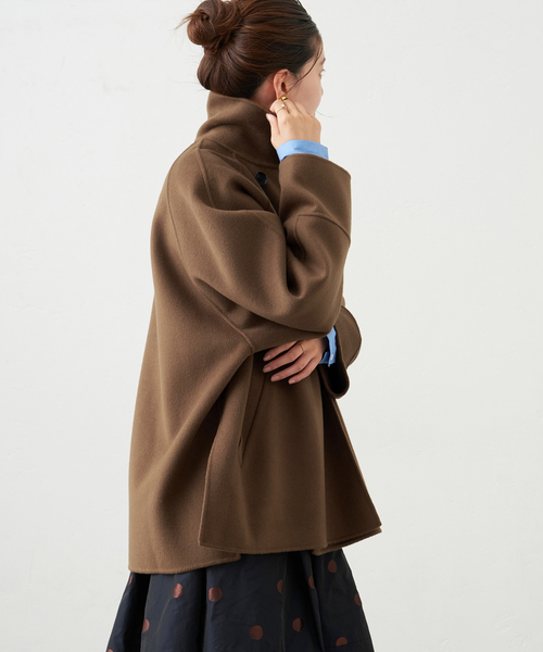 IENA（イエナ）の「《追加》スーパー160ダブルフェイス ショートコート