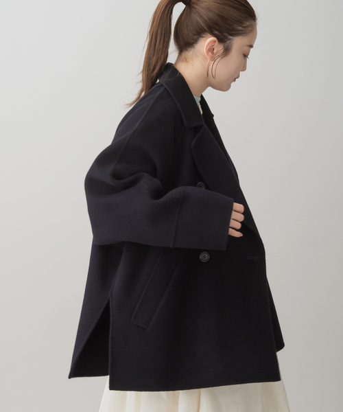 IENA（イエナ）の「《追加》スーパー160ダブルフェイス ショートコート