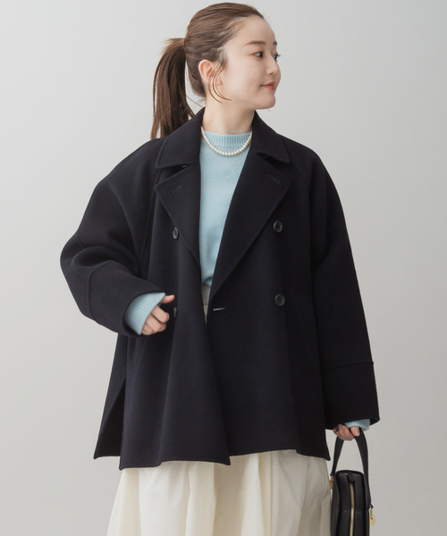 IENA（イエナ）の「《追加》スーパー160ダブルフェイス ショートコート