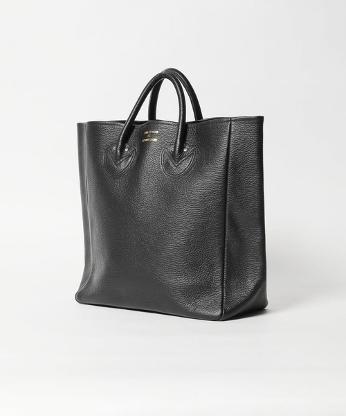 YOUNG & OLSEN/ヤングアンドオルセン EMBOSSED LEATHER TOTE M レザー