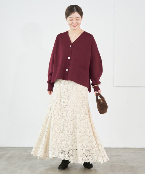 追加3》スーパーファインスムース ショートカーディガン（カーディガン