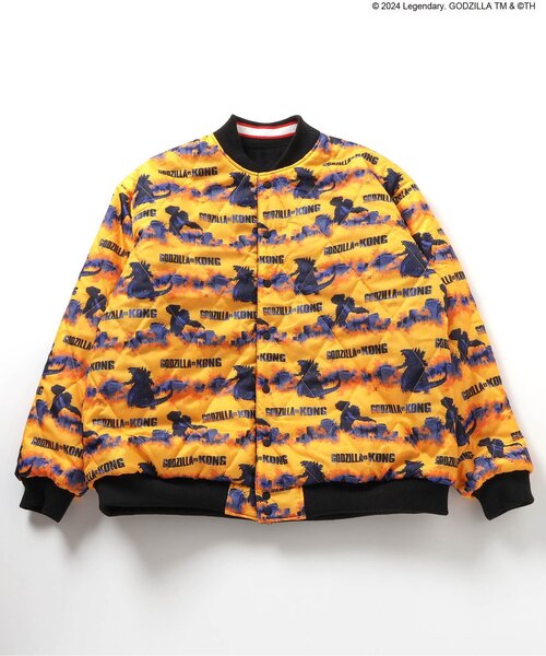 BREEZE（ブリーズ）の「【ゴジラVSコング】 リバーシブルスタジャン