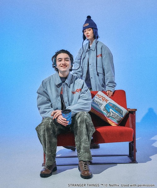 niko and（ニコアンド）の「【STRANGER THINGS】コラボデニム