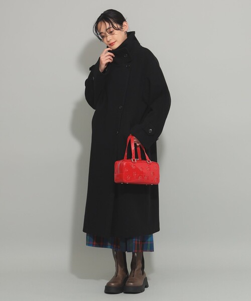 Ray BEAMS（レイビームス）の「モッサ スタンドカラー コート（その他