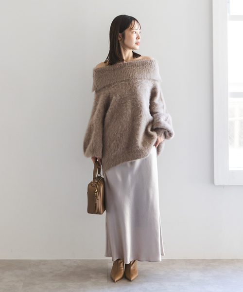 Noble（ノーブル）の「【NOBLE×L'AUBE BLANC】FOX/カシミヤオフ