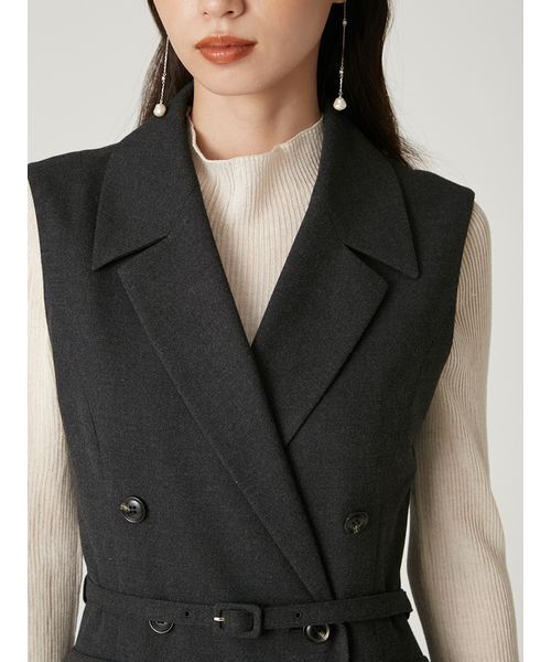 FRAY I.D（フレイアイディー）の「ダブルブレストアシメデザイン