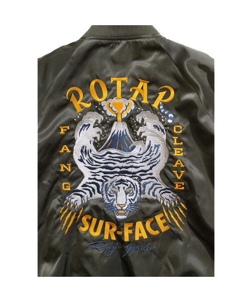 ROTAR（ローター）の「Nylon Twill Tiger & Mt. Fuji Skajan