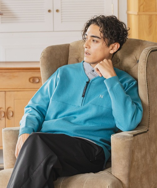 セール】[NUMERALS]ZIPコンフォートニット（ニット/セーター