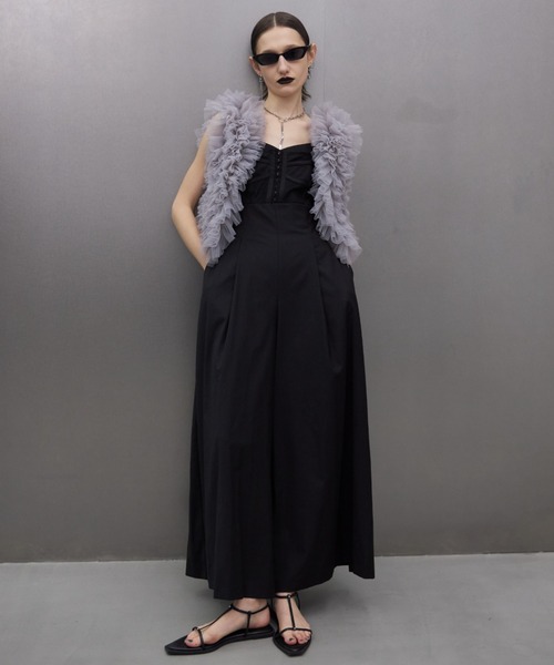 JOSE MOON（ジョゼムーン）の「BUSTIER JUMPSUIT/ビスチェジャンプ