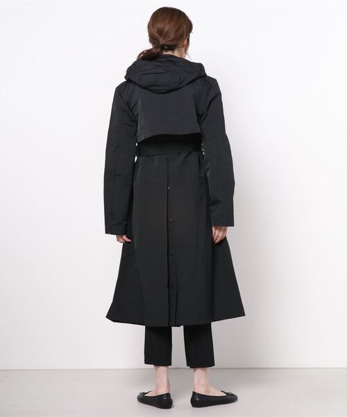 Y-3（ワイスリー）の「W CLASSIC DENSE WOVEN HOODED TRENCH（ダウン
