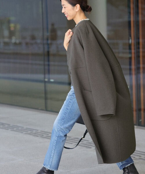 IENA（イエナ）の「ノンミュールジングウール リバーコート（その他