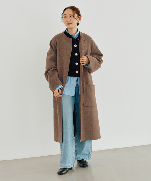 IENA（イエナ）の「ノンミュールジングウール リバーコート（その他