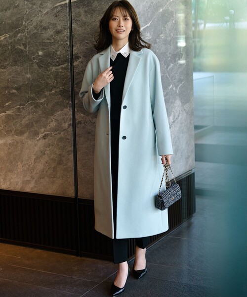 ウールモッサ チェスターコート（チェスターコート）｜23区 S