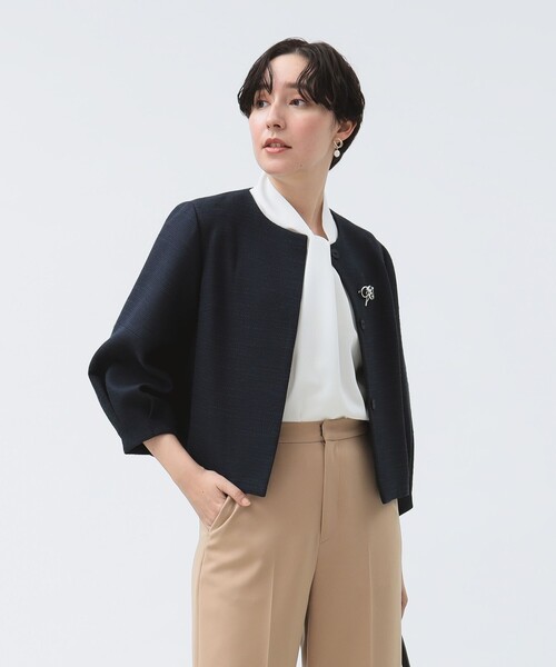 セール】【フォーマル】ハニカム ツイード ジャケット（S～L）（スーツ