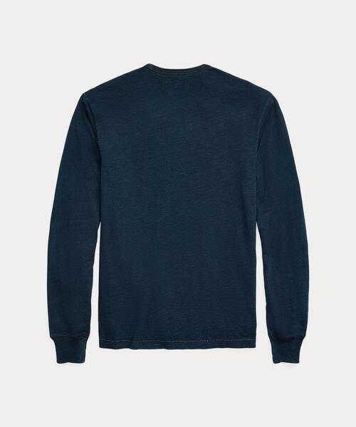 セール】インディゴ ジャージー ロングスリーブ Tシャツ（Tシャツ