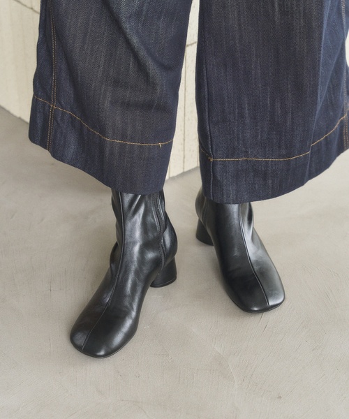 セール】《追加》4.5cmオブリークショートブーツ（ブーツ）｜LE TALON